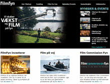 Tablet Screenshot of filmfyn.dk